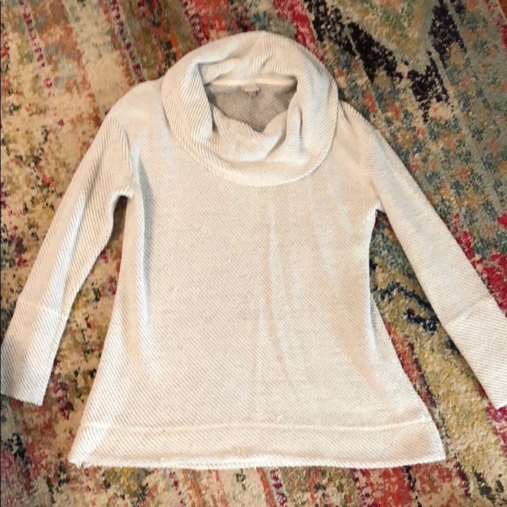 White/Grey Sweater
